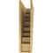 Ekena Millwork 7"W x 28"D x 28"H Thin Landon Rough Cedar Woodgrain TimberThane Corbel, Primed Tan CORUR07X28X28LANRCPR - alternate 2